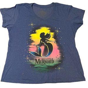 The Little Mermaid sparkly shirt
